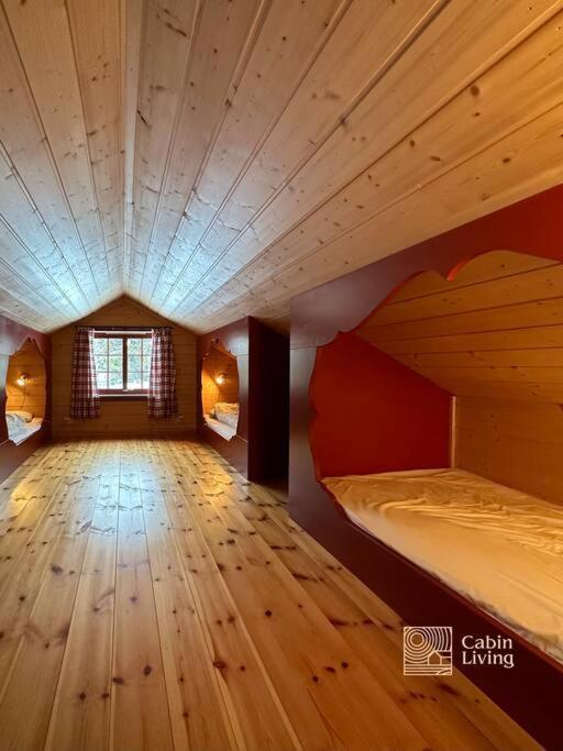 Large Cabin Sjusjoen Best View, Sauna, Ski Inout 외부 사진